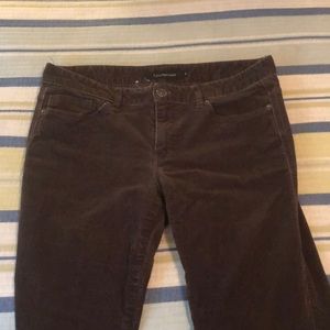 Calvin Klein corduroy jeans chocolate brown